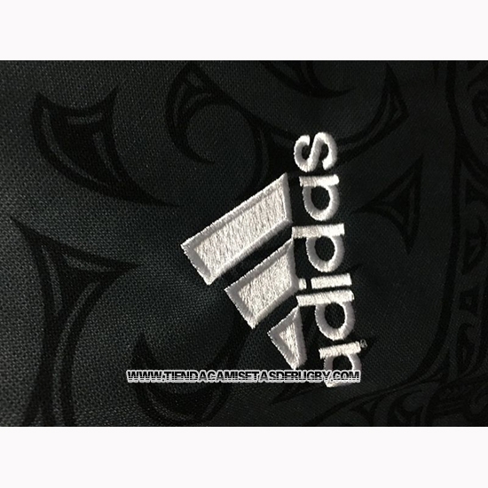 Camiseta Nueva Zelandia All Blacks Maori Rugby 100th Conmemorative